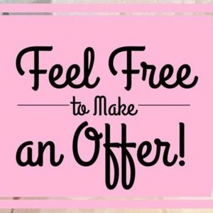 Please feel free to make an offer